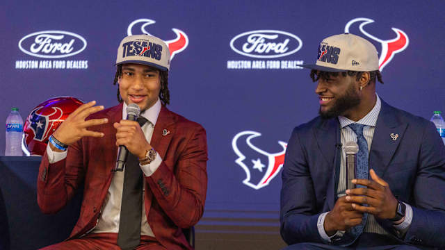 C.J. Stroud and Will Anderson Jr.